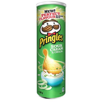 Чіпси Pringles 165г Цибуля\Сметана 02179 фото