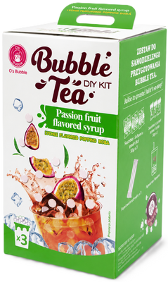 Напій O`s Bubble tea Маракуйя 240 г 15285 фото
