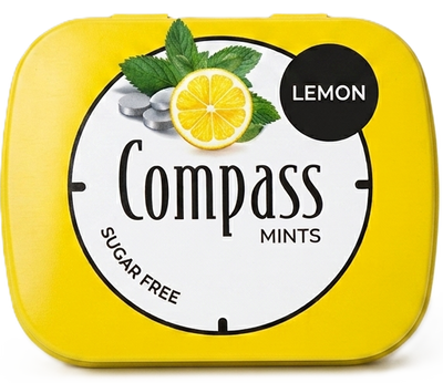 льодяники Compass 14 г лимон 04727 фото