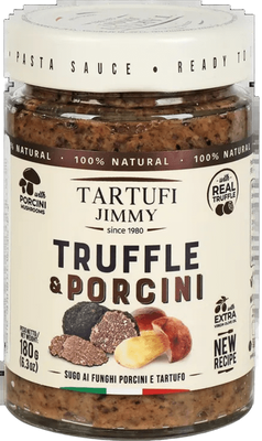 Паста трюфельна Tartufi Jimmy З білими грибами 180 г 15825 фото