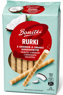 Трубочки Bonitki Кокос 280 г 07094 фото