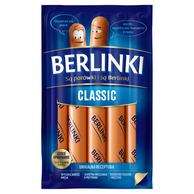 Сосиски Berlinki 225 г 14486 фото