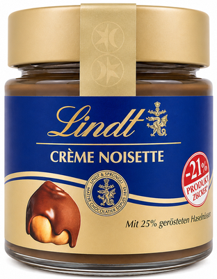 Паста шоколадно-горіхова Lindt 220 г 15525 фото