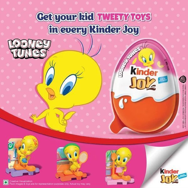 Яйце Kinder Joy Tweety 20 г 00020 фото
