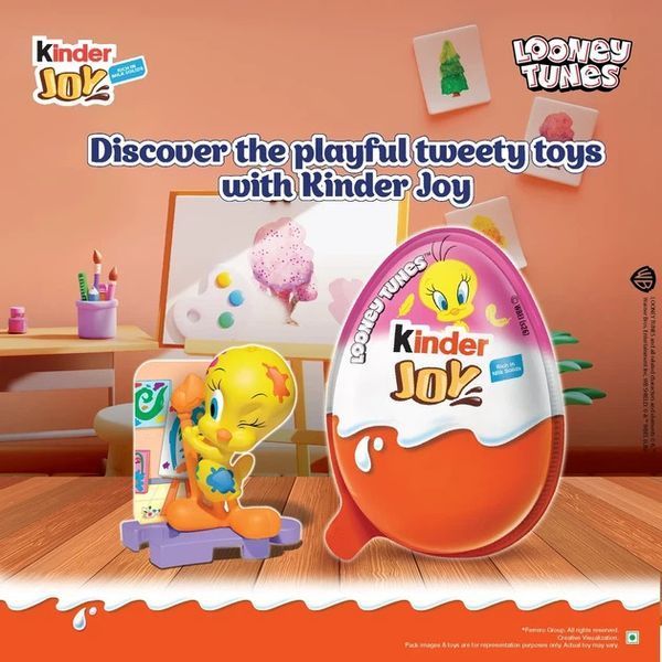 Яйце Kinder Joy Tweety 20 г 00020 фото