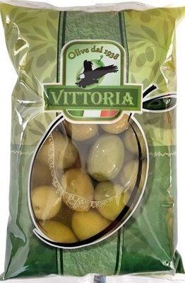 Оливки Vittoria З кісточками 850 г 00982 фото