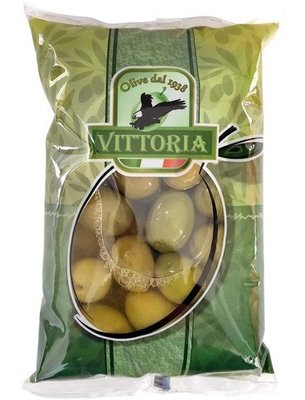 Оливки Vittoria 850 г Зелені 00982 фото
