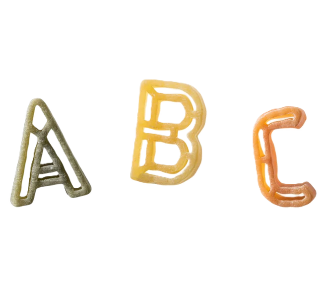 Макарон дитячий Dalla Costa ABC 250 г 11176 фото