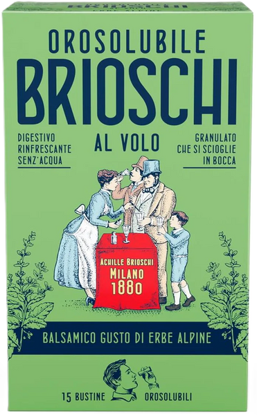Суміш для травлення Brioschi Альпійські трави 15 стіків 14267 фото
