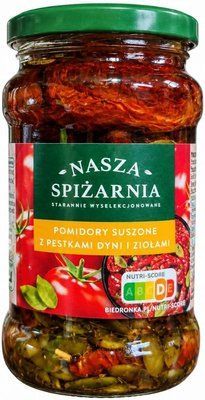 В'ялені Томати Nasza Spizarnia 270 г Кісточки гарбуза і Трави 11918 фото