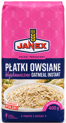 Вівсянка Janex Дрібний помел 400 г 15726 фото