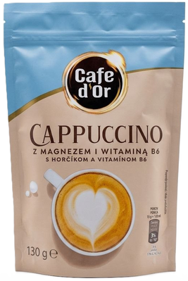 Капучино Cafe D'or Магнезій та вітамін B6 130 г 08079 фото