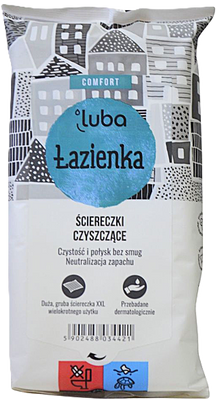 Серветки для прибирання ванної кімнати Luba 32 шт 13932 фото