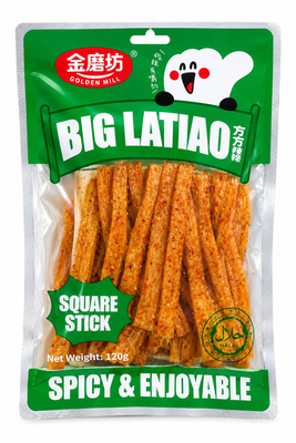 Снек Latiao Big McChiken Golden Mill Зі смаком курки 120 г 15736 фото