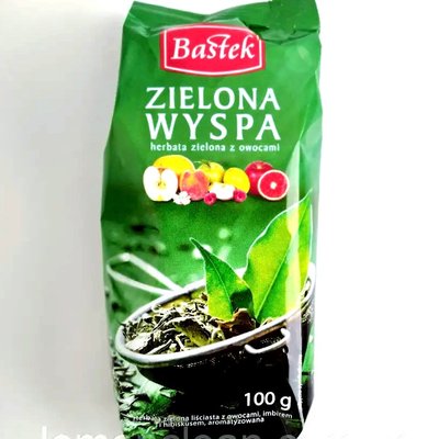 Чай Bastek 100г Зелений З Фруктами 01224 фото