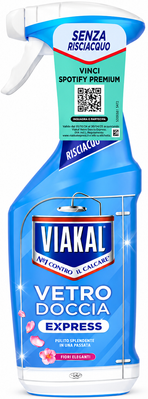 Очисник для душового скла Viakal Квітковий аромат 470 мл 15189 фото