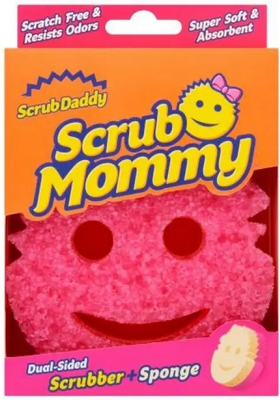Губка The Original Scrub Mommy Рожева 12785 фото