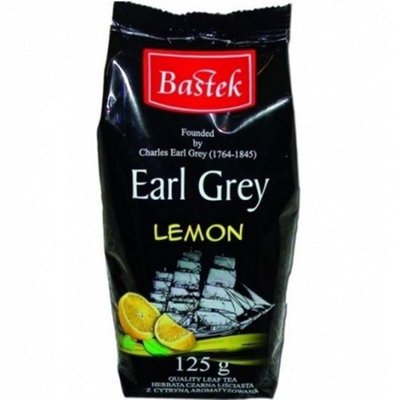 Чай Bastek 125г З Бергамотом та лимоном 01149 фото