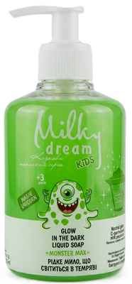 Мило Рідке світиться у темряві Milky Dream Монстрик 270 мл 13103 фото