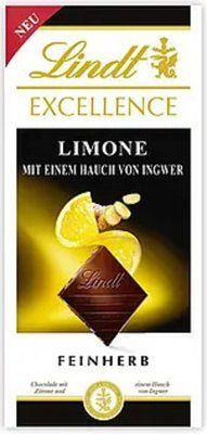 Шоколад Lindt Лимон імбир 100 г 14822 фото