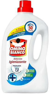 Гель для прання Omino bianco Дезінфікуючий 50 прань 14039 фото