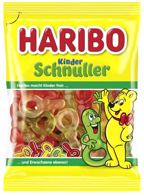 Желейки Haribo Kinder Schnuller 175 г 15677 фото