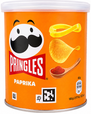 Чипси Pringles Паприка 40 г 01069 фото
