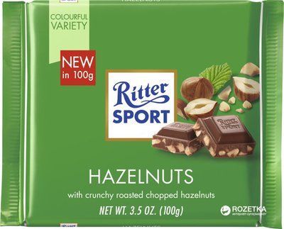 Шоколад Ritter Sport Лісовий горіх 100 г 08861 фото